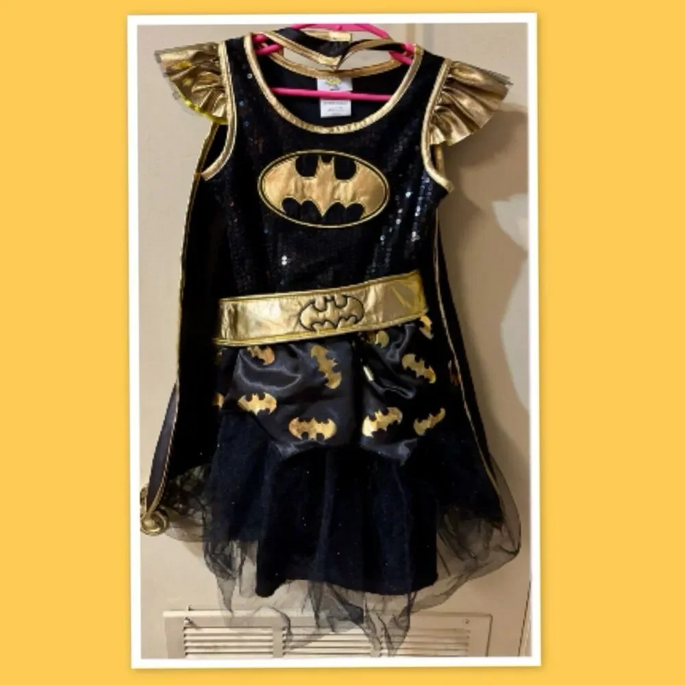 BATGIRL Sequin Tutu Costume Dress ~ Size Small